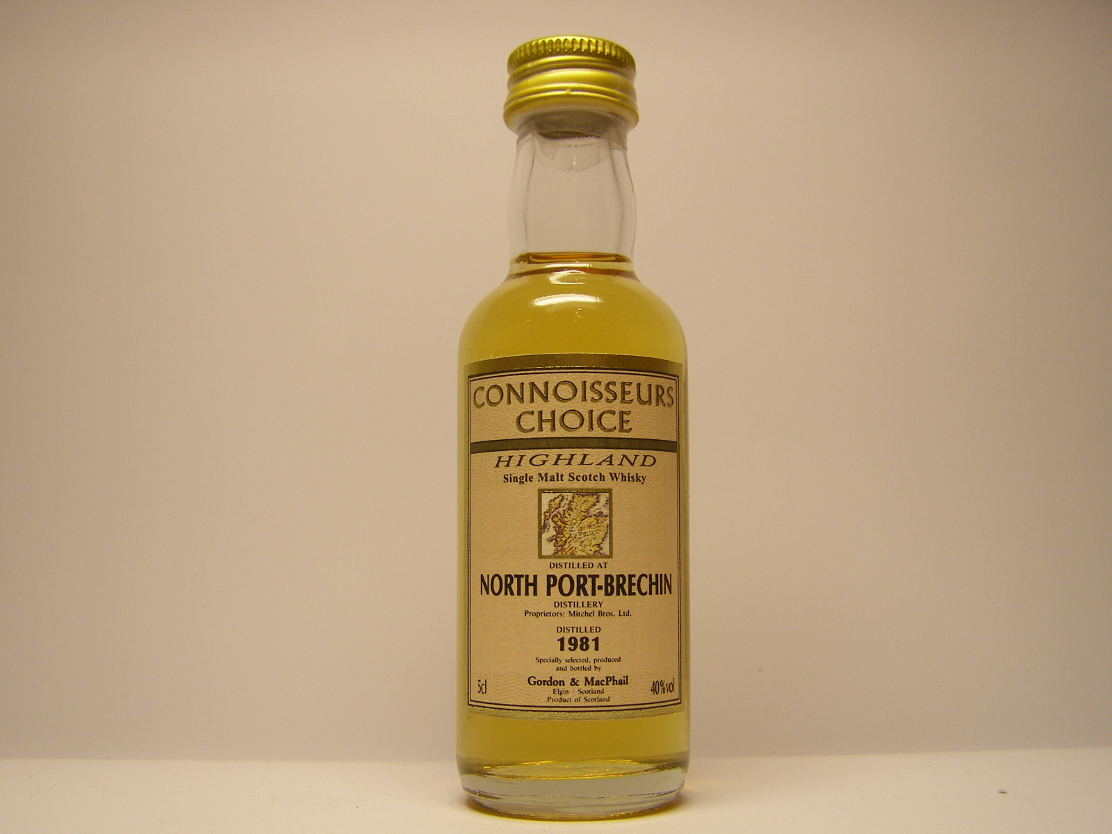 HSMSW 1981 "Connoisseurs Choice" 5cl 40%vol